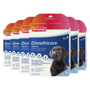 6x Beaphar DIMETHIcare Line-On Puppy