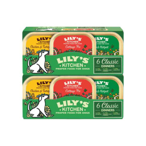 2x Lily's Kitchen Hondenvoer Nat Klassiek Menu Selectiebox