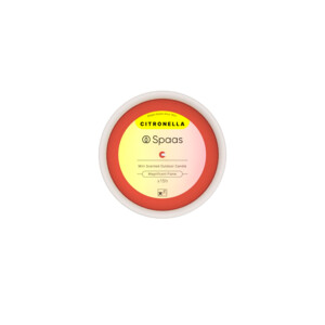 6x SPAAS Mini Citronella Buitenkaars Brandduur ± 15 u Levendig Rood - 22.02 euro