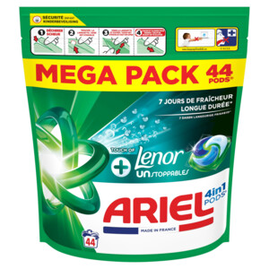 Ariel 4in1 Wasmiddel Pods Lenor Unstoppables - 48.49 euro