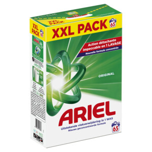Ariel Waspoeder Original 65 Wasbeurten - 46.99 euro