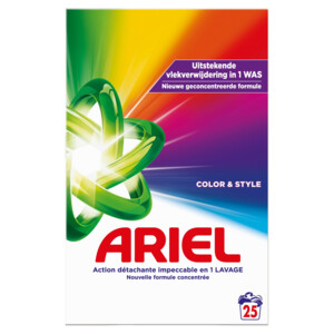 6x Ariel Waspoeder Color 25 Wasbeurten - 66.99 euro