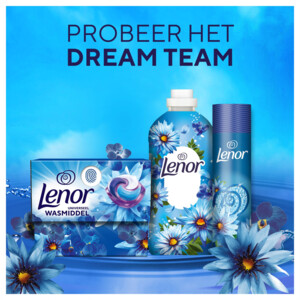 3x Lenor Wasmiddel All-in-1 Pods Zeebries - 53.49 euro