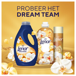 Lenor Vloeibaar Wasmiddel Amber & Orchidee 50 Wasbeurten - 34.99 euro