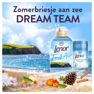 6x Lenor In-wash Geurbooster Zomerbries 19 wasbeurten - 36.87 euro