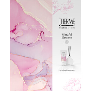 Therme Geschenkset Mindful Blossom Shower Satin/ Home Perfume Sticks - 19.99 euro