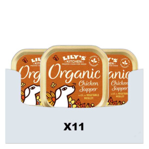 11x Lily's Kitchen Hondenvoer Nat Organic Supper Kip