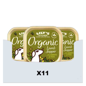 11x Lily's Kitchen Hondenvoer Nat Organic Supper Lam