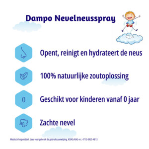 Dampo Nevel Neusspray Baby & Kind - 10.79 euro