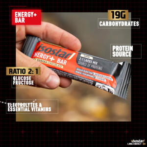 Isostar Long Energy +3H Bar Banana Chocolate - 26.56 euro