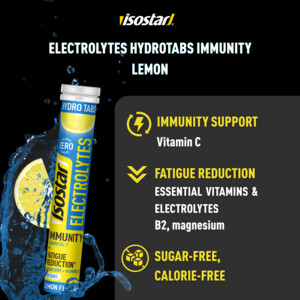Isostar Electrolytes Hydro Tabs Lemon - 4.89 euro