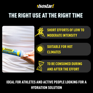 Isostar Electrolytes Hydro Tabs Lemon - 4.89 euro