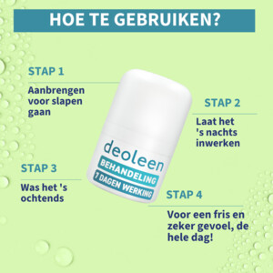 Deoleen Behandeling Roller 7 Dagen Werking - 11.89 euro