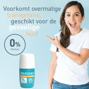 Deoleen Anti-Transpirant 96 Uur Roller - 8.99 euro