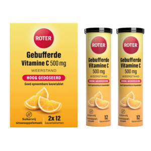 Roter Gebufferde Vitamine C 500 mg Sinaasappel - 8.49 euro
