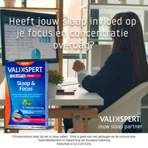 Valdispert Slaap & Focus - 15.75 euro