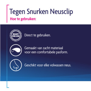 Shiepz Neusclips Tegen Snurken - 12.95 euro