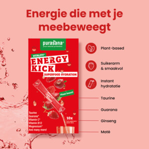 Purasana Hydration Superfoods Energy kick - 8.36 euro