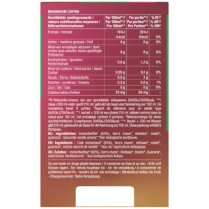 Purasana Coffee Mushroom BIO - 5.19 euro