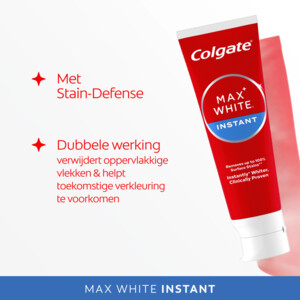 12x Colgate Tandpasta Max White Optic - 38.94 euro