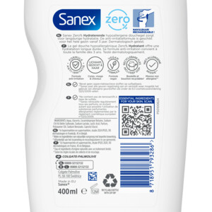 6x Sanex Douchegel Zero% Hydrating - 25.55 euro