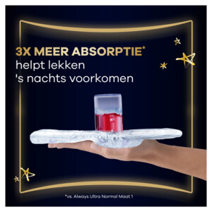 Always Maandverband Ultra Ultimate Night - 7.95 euro