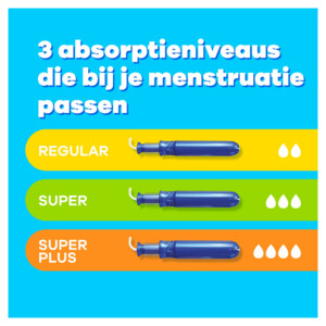 Tampax Pearl Compak Regular Tampons Met Inbrenghuls - 5.29 euro
