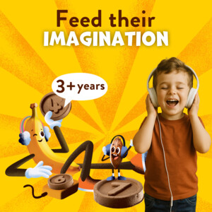 5x Goodies Kinderkoekjes Choco & Banaan - 5.74 euro