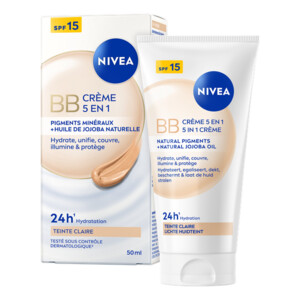 NIVEA BB Crème SPF15 5-In-1 Lichte Huidtint - 10.99 euro