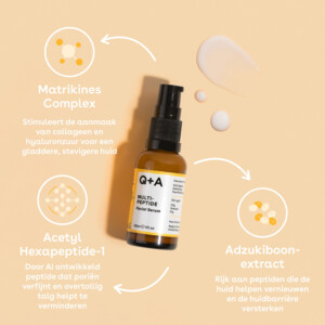 Q+A Multi Peptide Facial Serum - 9.65 euro
