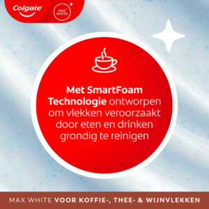 12x Colgate Tandpasta Max White For Coffee, Tea & Wine - 38.94 euro