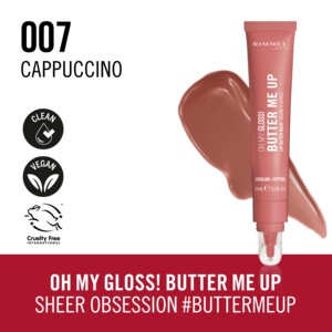 Rimmel Oh My Gloss Butter Me Up Lip Butter 007 Cappuccino - 11.09 euro