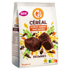 6x Céréal Brownies Suikervrij - 26.75 euro