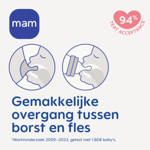 MAM Easy Start Anti-Colic Babyfles Beige 0+ mnd - 11.99 euro