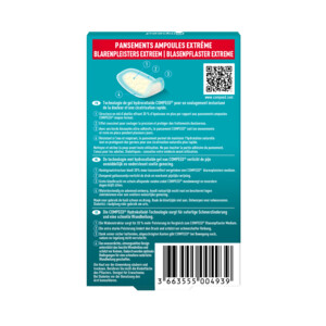 2x Compeed Blarenpeister Extreme Medium - 19.4 euro