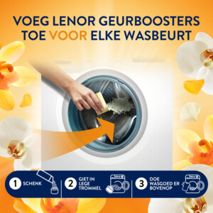 Lenor In-Wash Geurbooster Amber & Orchidee 19 wasbeurten - 12.29 euro