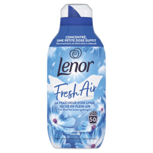 8x Lenor Wasverzachter Fresh Air Ochtendfris 50 Wasbeurten - 47.85 euro