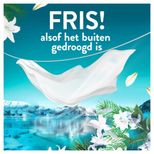8x Lenor Wasverzachter Fresh Air Noorderlicht 50 Wasbeurten - 41.89 euro