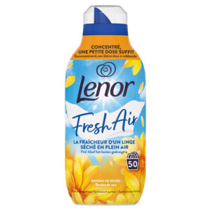 8x Lenor Wasverzachter Fresh Air Zonnestralen 50 Wasbeurten - 48.09 euro