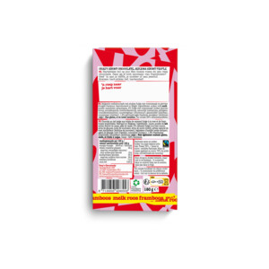Tony's Chocolonely Giftbar Liefde Melk Roos Framboos - 4.99 euro
