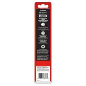 12x Colgate Tandenborstel SlimSoft Charcoal - 32.33 euro