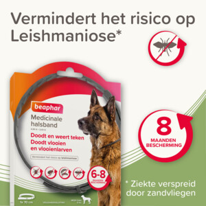 Beaphar Medicinale Halsband hond Vanaf 8 kg 