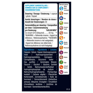 Lucovitaal Ubiquinol Puur 50mg - 19.99 euro