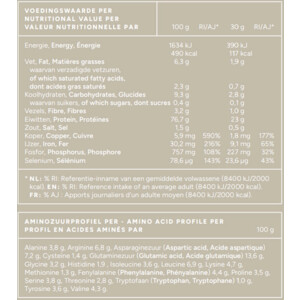 Mattisson Biologische Vegan Protein Erwt & Rijst Vanille - 19.35 euro