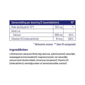 Vitakruid Calcium 1000 Mama - 25.39 euro