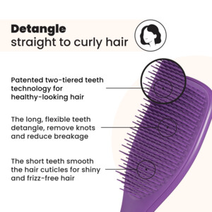 Tangle Teezer Ultimate Detangler Haarborstel Fresh Purple - 13.99 euro