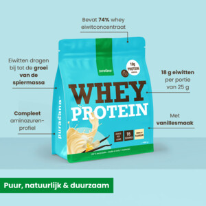Purasana Whey Protein Vanille Bio - 18.15 euro