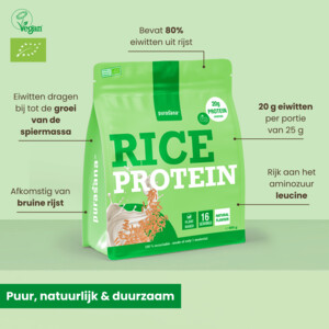 Purasana Vegan Protein Rijst Natuur BIO - 19.55 euro