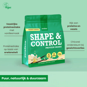 Purasana Shape & Control Vegan Protein Vanille - 19.75 euro