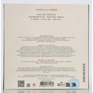 Juliette Has a Gun Eau de Parfum Vanilla Vibes - 75.49 euro
